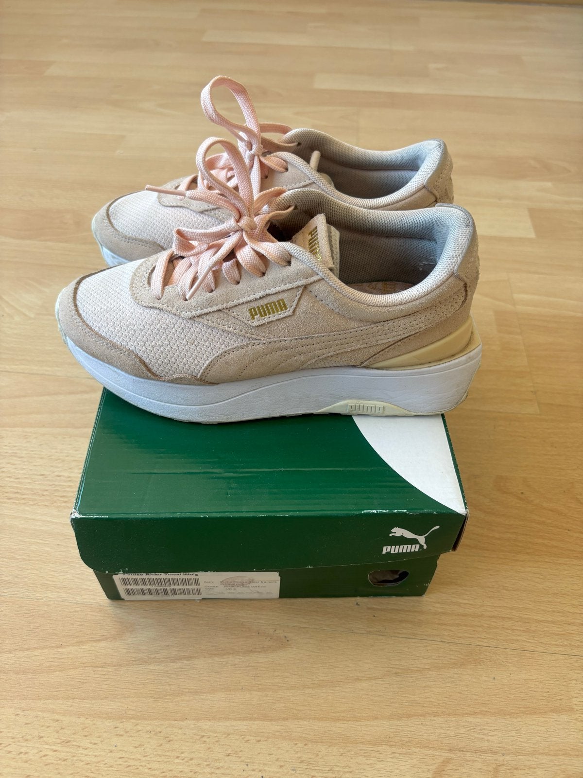 Puma Cruise Rider Tonal Wn's sneakers . Roze. Mt. 35,5, Ophalen of Verzenden, Gedragen, Roze, Sneakers of Gympen