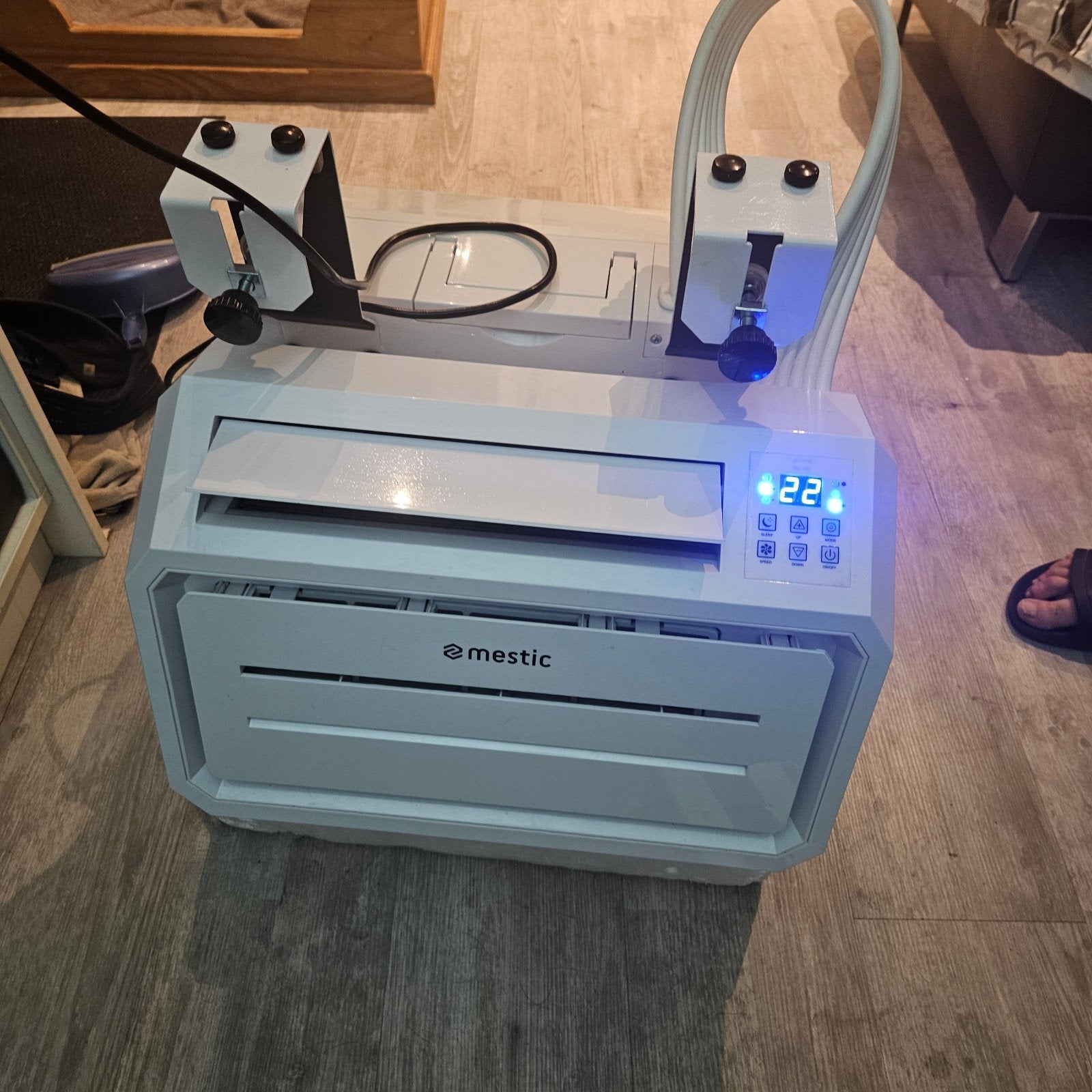 Mestic Mobiele Airco - Compact en Krachtig kan in camper., Witgoed en Apparatuur, Ophalen, Minder dan 60 m³, Timer, Nieuw