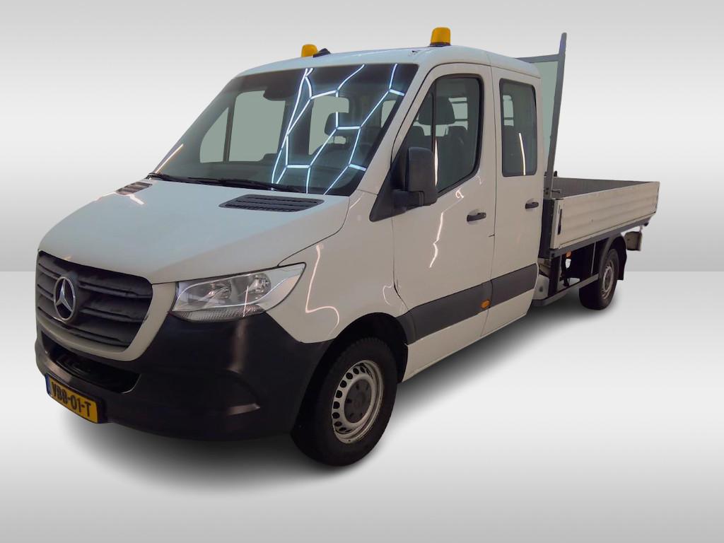 Mercedes-Benz Sprinter 314 CDI Open Laadbak DC Automaat 3.5T, Gebruikt, Euro 6, Start-stop-systeem, Wit
