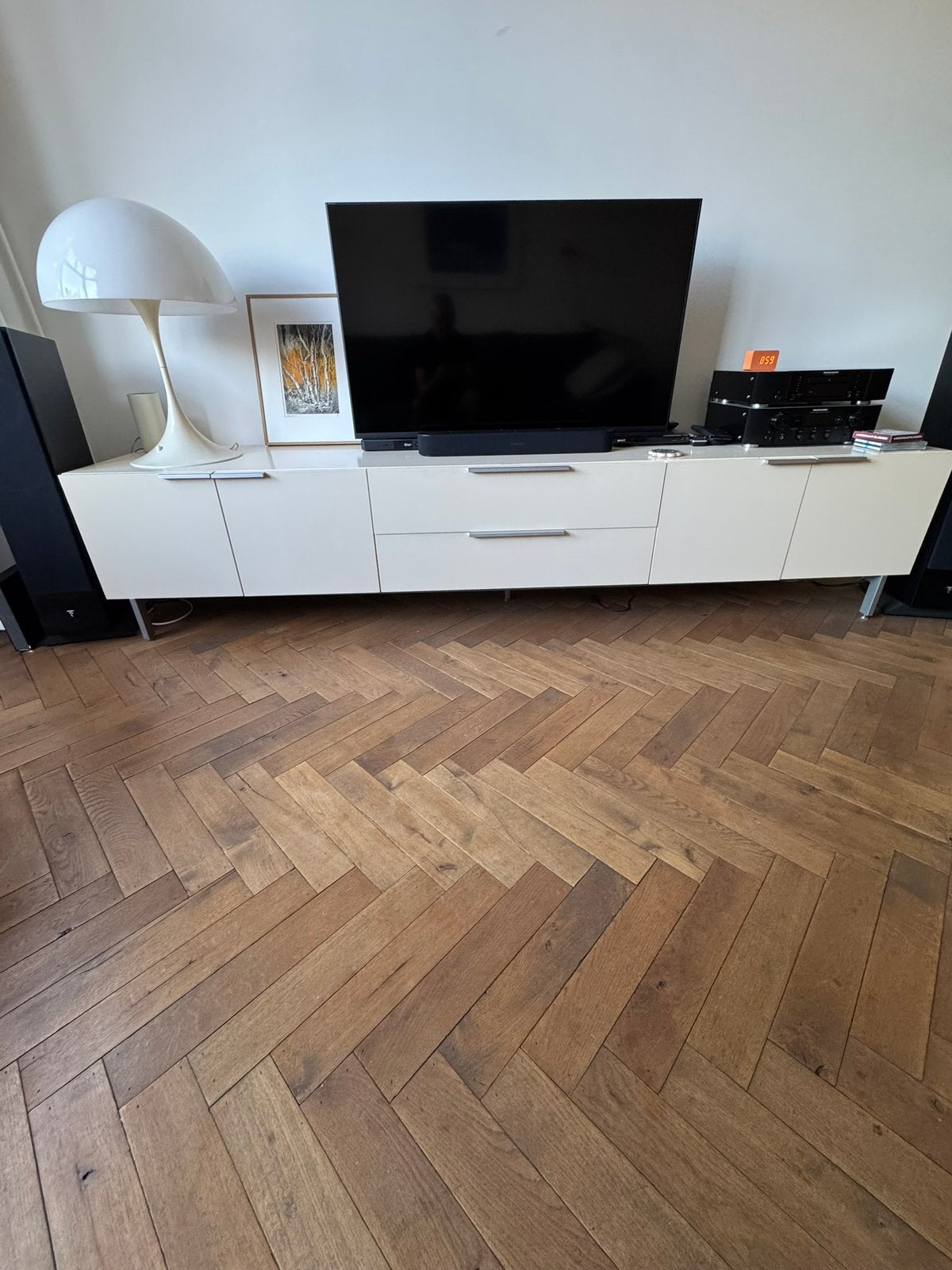 Pastoe tv meubel, Huis en Inrichting, Kasten | Televisiemeubels, Ophalen, Zo goed als nieuw, 200 cm of meer, Minder dan 100 cm