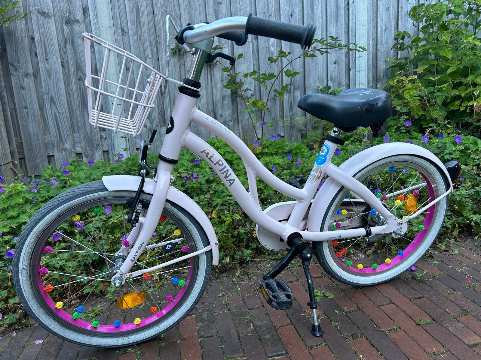 Alpina Ocean kinderfiets 18 inch, Ophalen, Gebruikt, 16 tot 20 inch