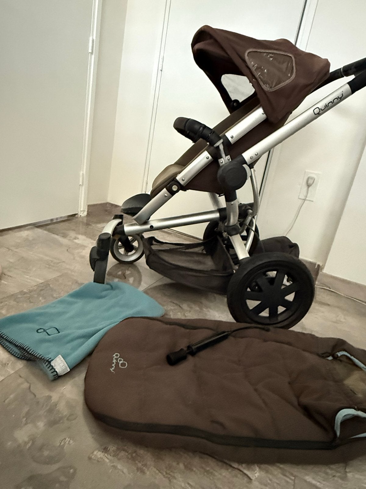 Quinny Buzz Extra kinderwagen, compleet met accessoires, Duowagen, Zo goed als nieuw, Combiwagen, Quinny