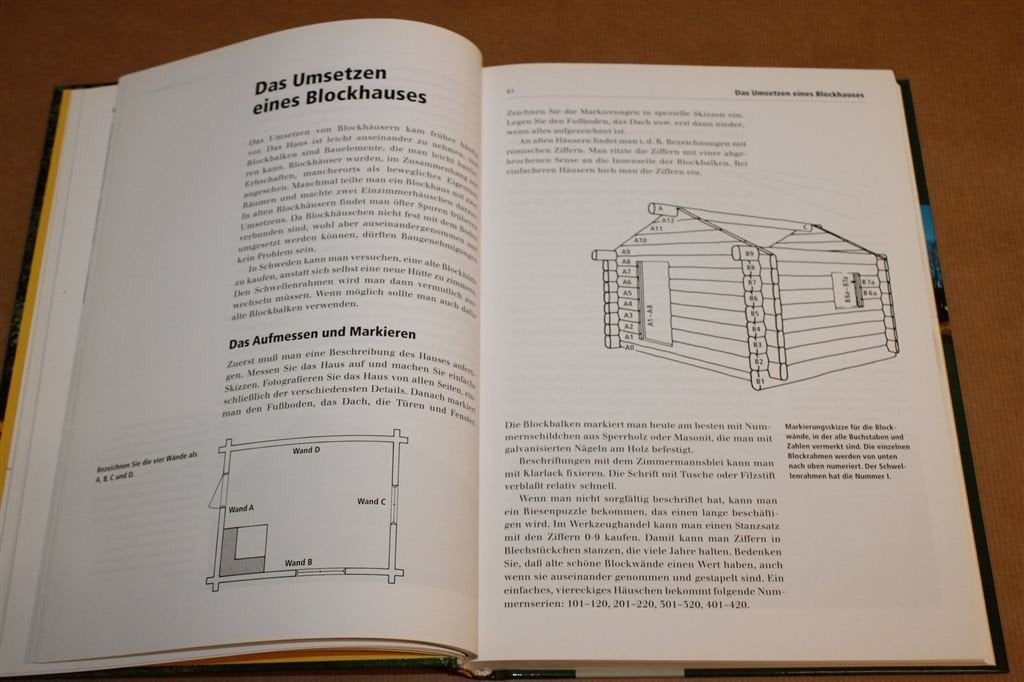 Blockhäuser & Hütten — Scandinavische Blokhutten Zelf Bouwen, Boeken, Ophalen of Verzenden, Gelezen, Overige onderwerpen