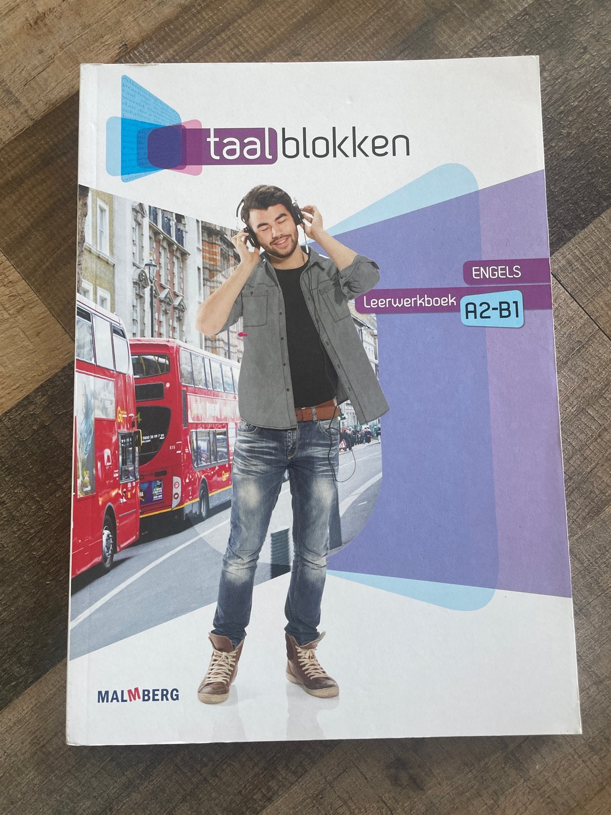 Taalblokken Engels Leerwerkboek A2-B1 Malmberg, Ophalen of Verzenden, Zo goed als nieuw, Non-fictie