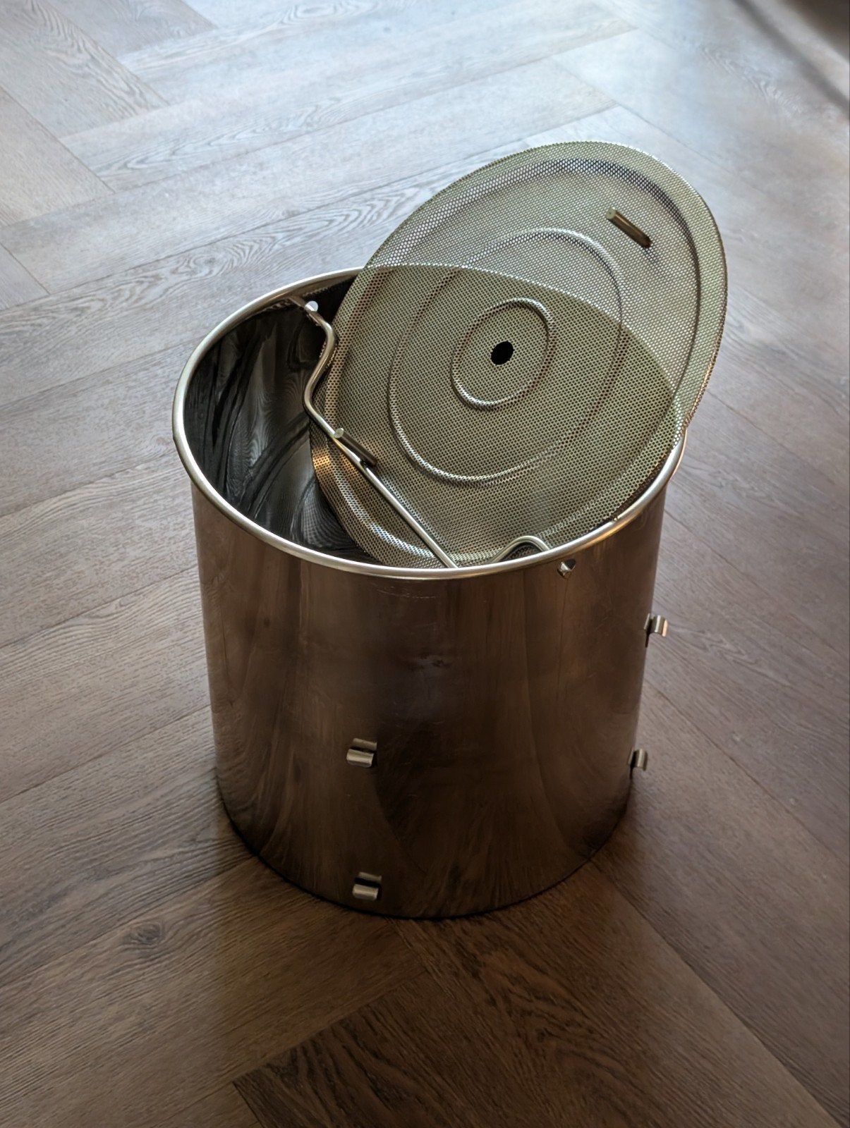 Brewmonk 30L mout mand/moutkorf met handvat, bodem en toppla, Ophalen