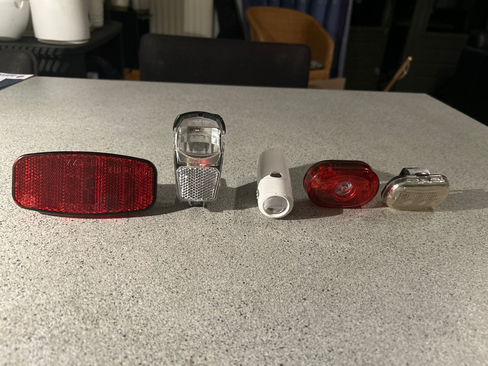 Fietsverlichting set: voor- en achterlichten, Verlichtingsset, Ophalen of Verzenden, Accu, Oplaadbaar