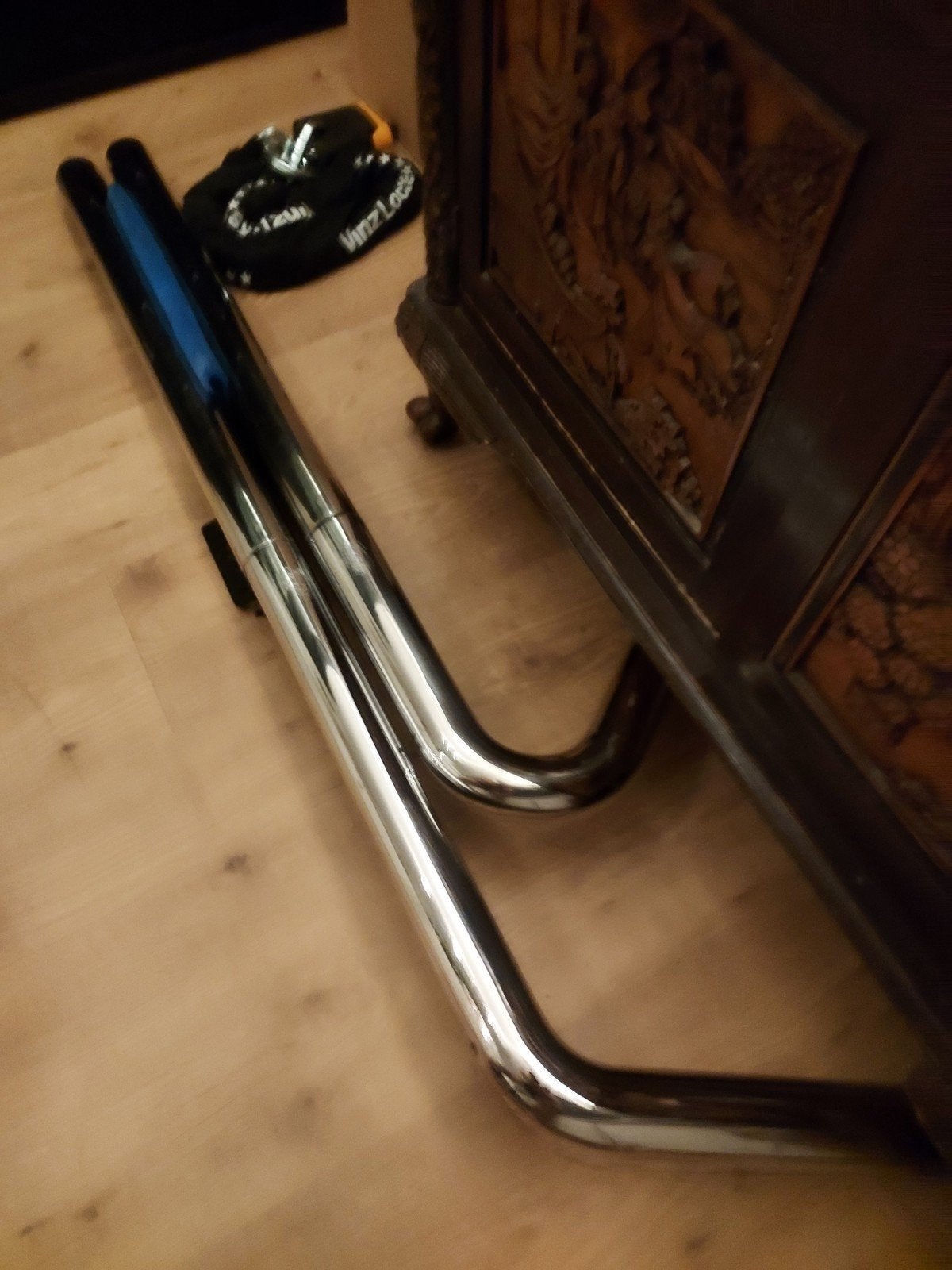 vance & hines longshots uitlaat, Ophalen