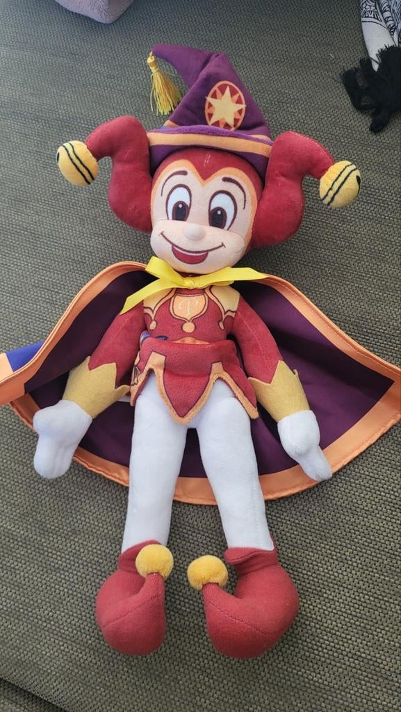 Efteling Pardoes Knuffel met Tovenaarsmantel en Hoed, Ophalen of Verzenden, Zo goed als nieuw, Overige typen