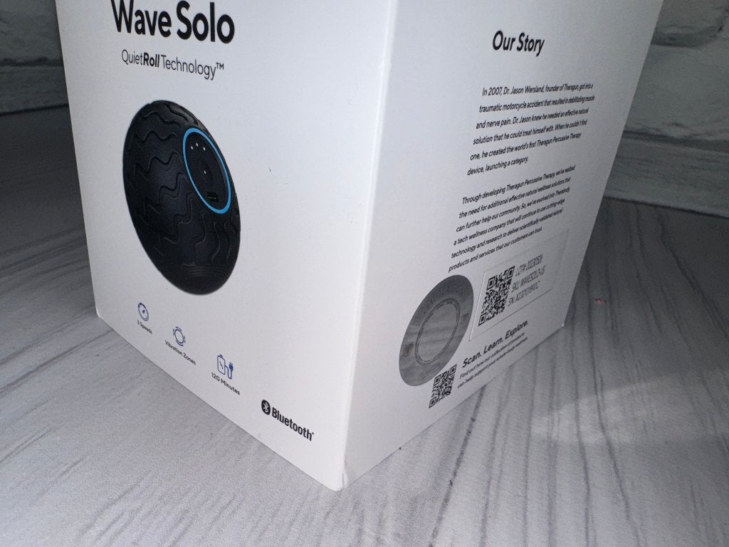 Theragun Wave Solo Vibrerende Massagebal wavesolo, Verzenden, Overige materialen, Meerkleurig, Versierd