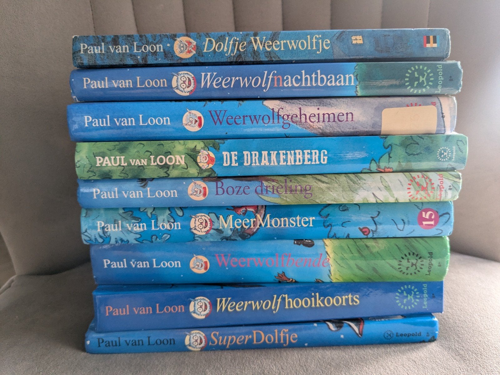 Dolfje Weerwolfje boeken - Paul van Loon (9 stuks), Ophalen of Verzenden, Zo goed als nieuw, Paul van Loon, Fictie
