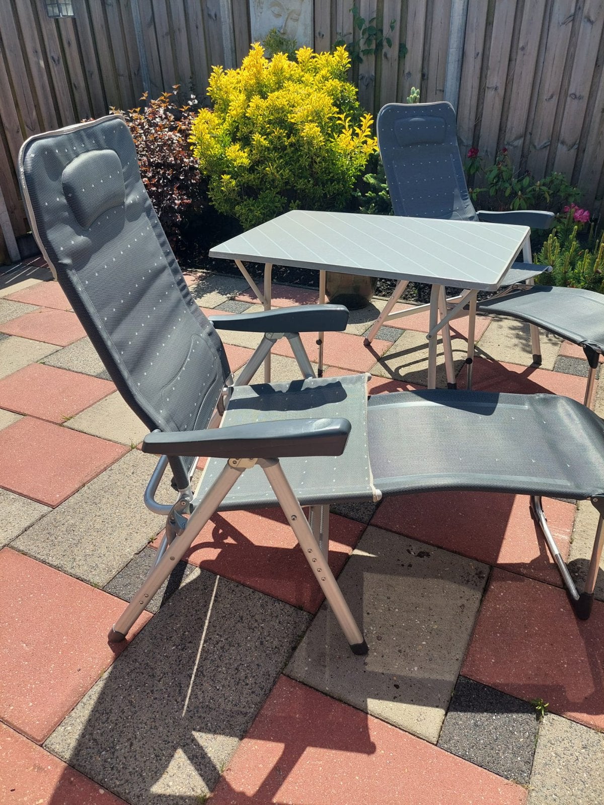 Campingset, Ophalen, Zo goed als nieuw, Campingstoel