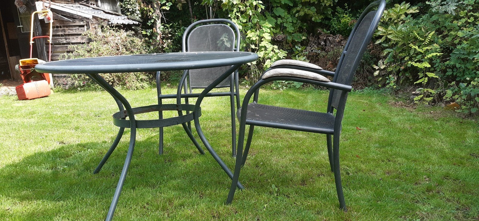 metalen tuinset VERKOCHT, Ophalen, Gebruikt, Overige materialen