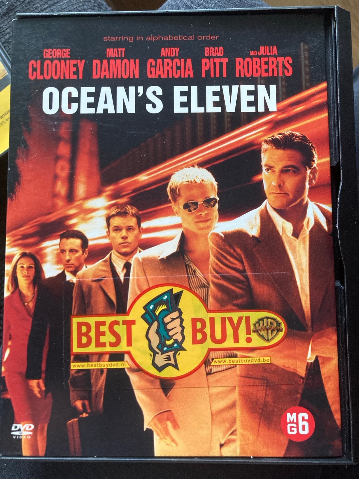 Ocean's Eleven DVD - Actiethriller met topcast, Nederlands, Actiethriller, Ophalen of Verzenden, Vanaf 6 jaar