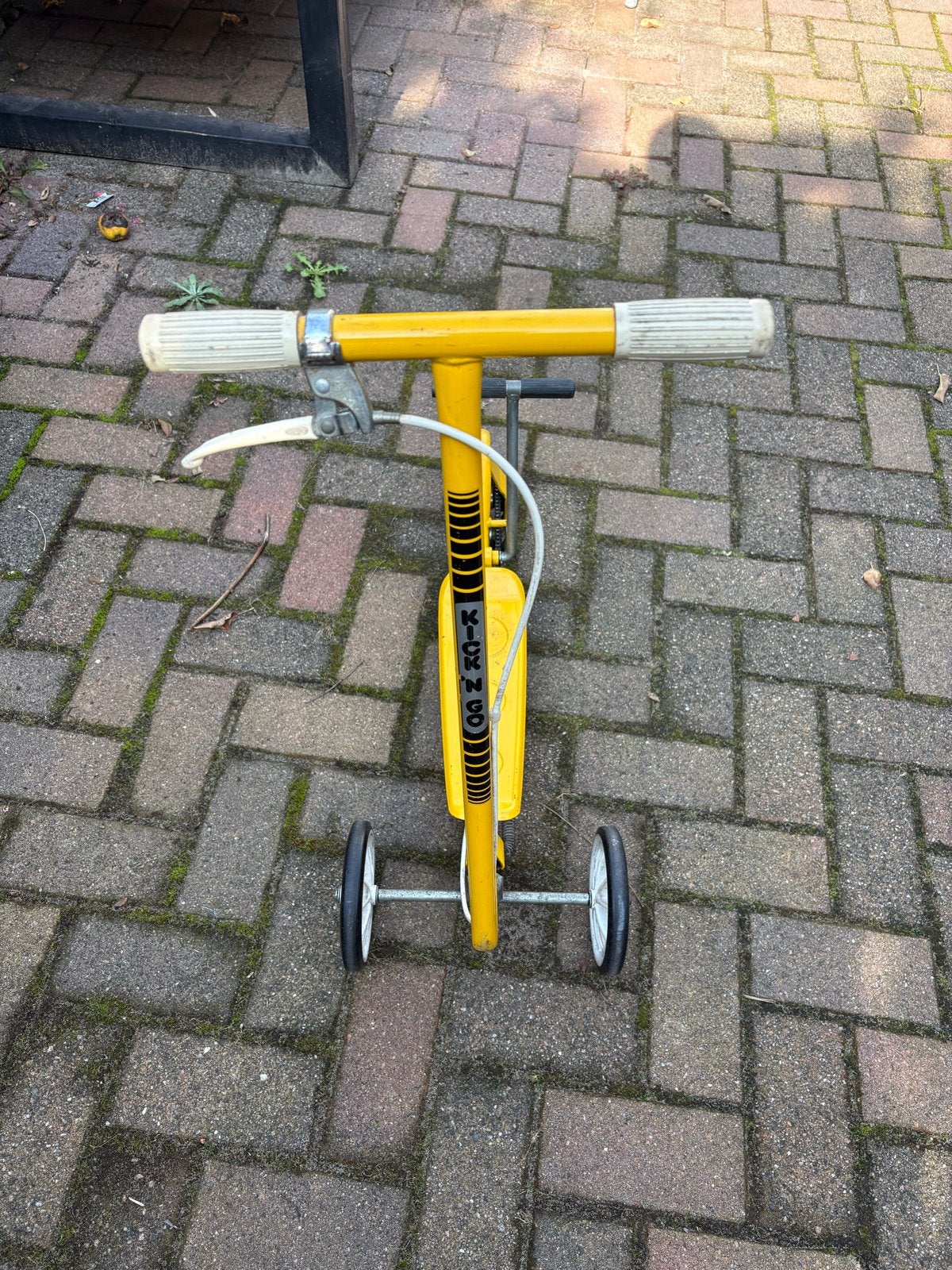 Vintage kick n go  - Geel honda, Fietsen en Brommers, Ophalen, Gebruikt, Kickbike