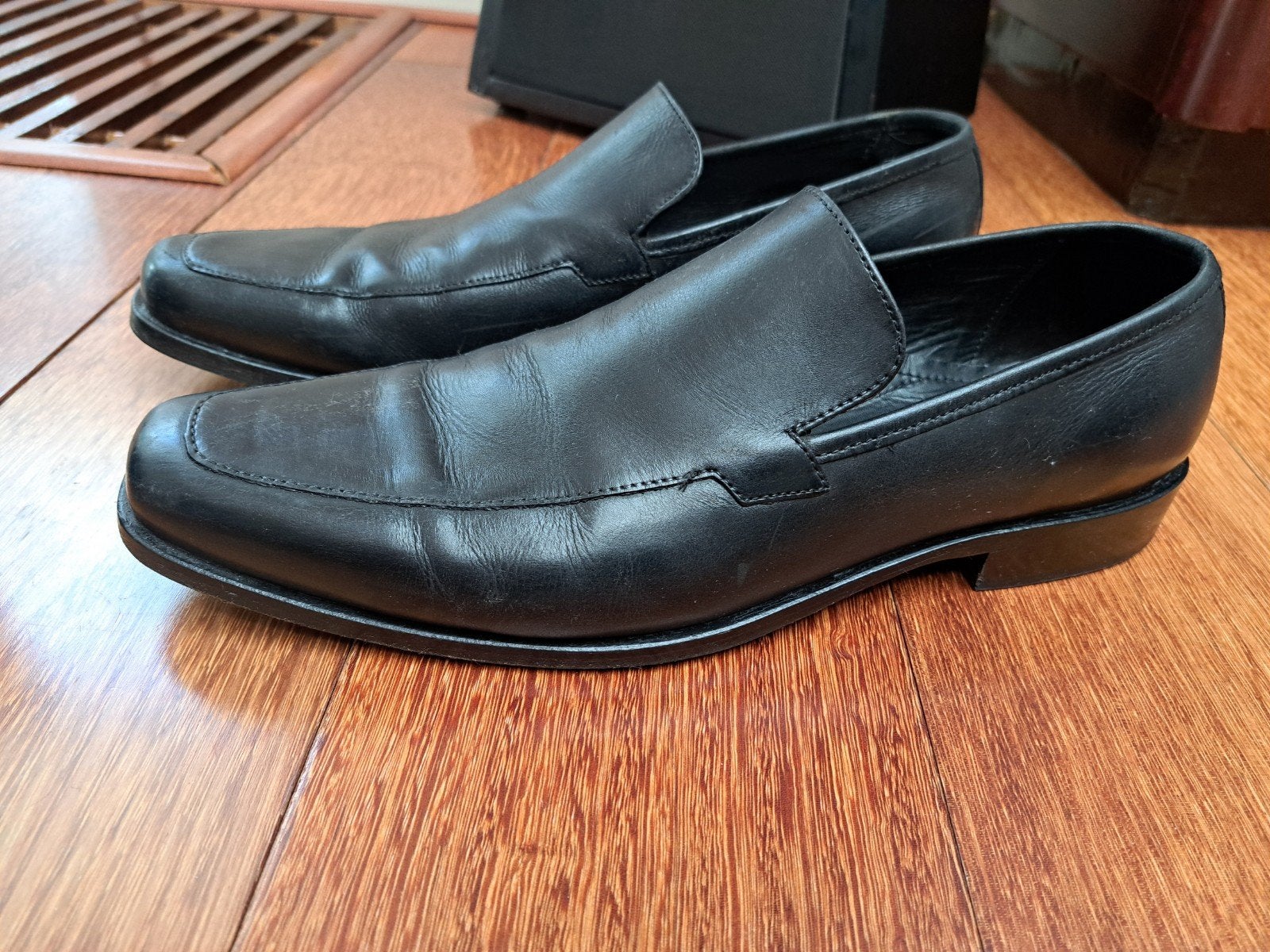 Manfield zwarte loafers, maat 44, Loafers, Manfield, Zwart, Ophalen of Verzenden