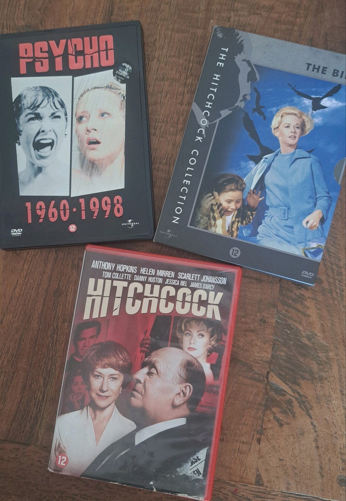 3 films Hitchcock, Alle leeftijden, Ophalen of Verzenden, Zo goed als nieuw