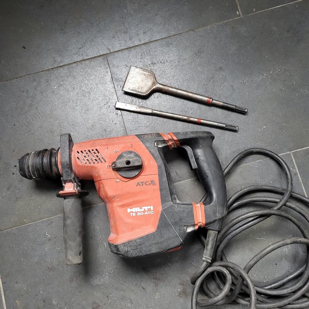 Hilti TE 30-ATC Boor- en Breekhamer met beitels, Doe-het-zelf en Verbouw, Ophalen, Boor- en/of Breekhamer, Klopboormechanisme
