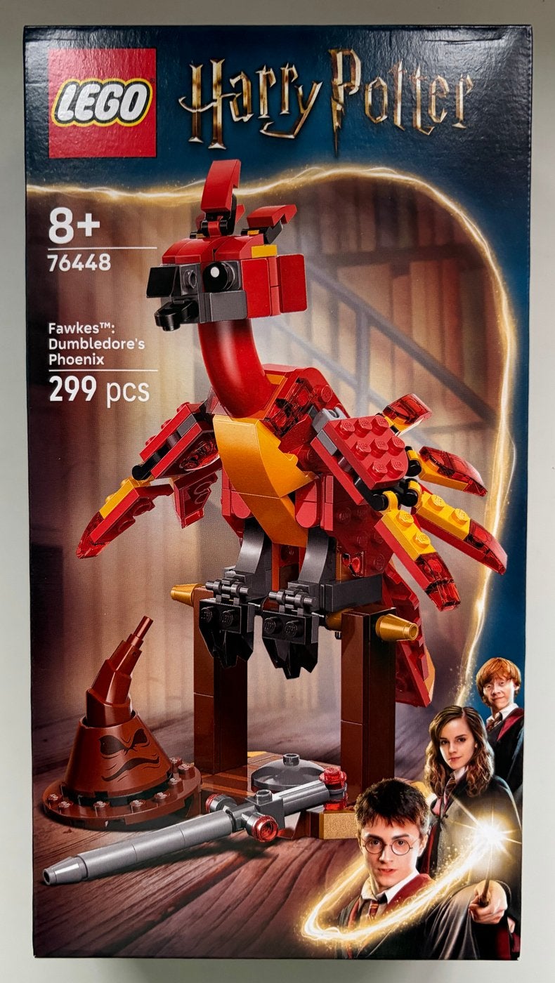 LEGO Harry Potter 76448 Dumbledore's Feniks Fawkes, Kinderen en Baby's, Speelgoed | Duplo en Lego, Lego, Denemarken, Ophalen of Verzenden