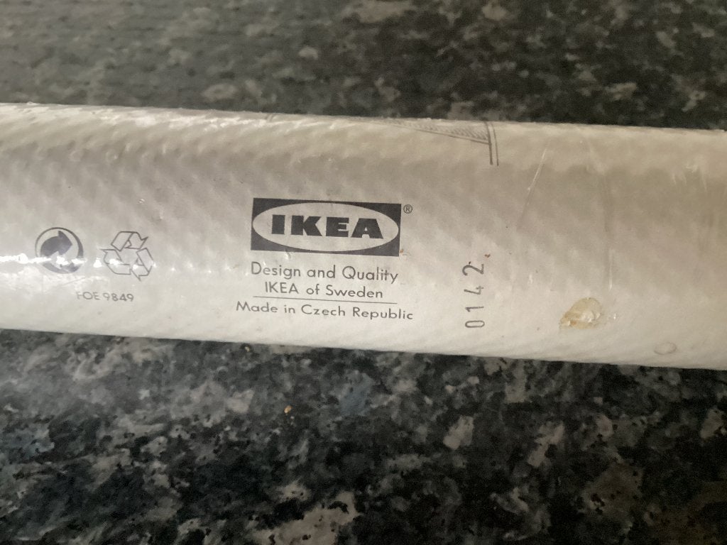IKEA RATIONELL Ladebeschermer 150.4 x 50.4 cm, Overige typen, IKEA, Kunststof, Nieuw