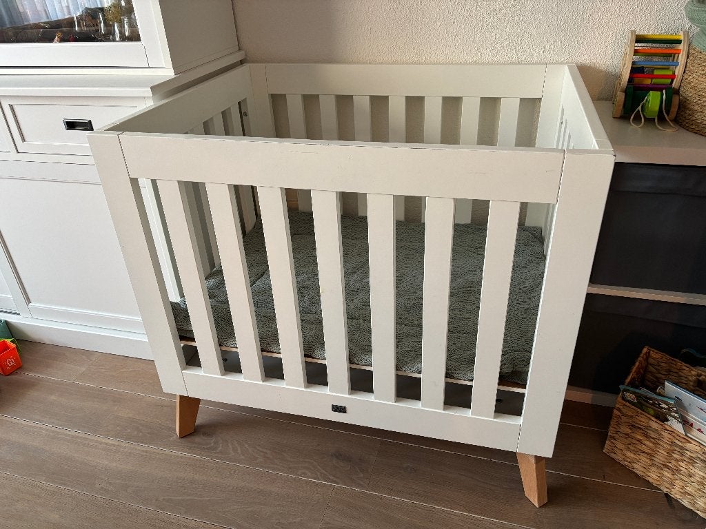 TWF Riva Box, Kinderen en Baby's, Boxen, Gebruikt, Rechthoekig, In hoogte verstelbaar, Boxkleed, Ophalen