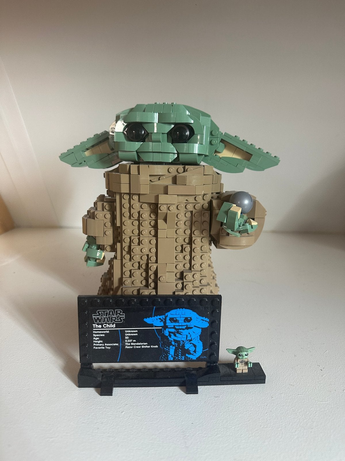 LEGO Star Wars The Child (Mandalorian) compleet met doos, Ophalen of Verzenden, Zo goed als nieuw