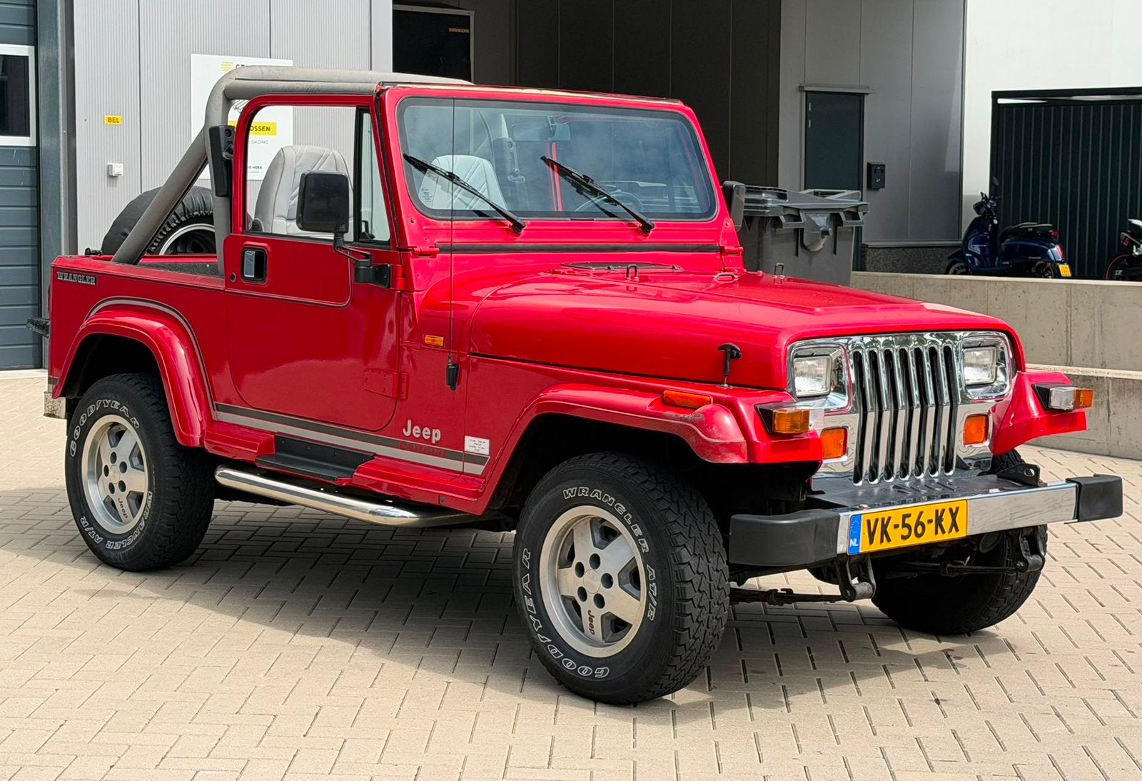 ‼️JEEP WRANGLER YJ 2.5 121PK 1 EIGENAAR ORG NL HARD/SOFTTOP, Stof, Open dak, 4 cilinders, Origineel Nederlands