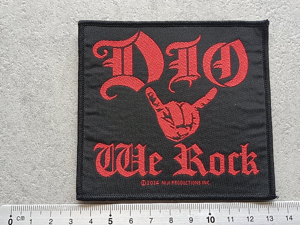 Dio zeer mooie  We Rock official 2024 patch 13, Verzenden, Nieuw, Kleding