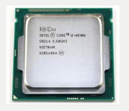 Intel Core CPU i5 4690K 3,5 GHz met Socket LGA 1150