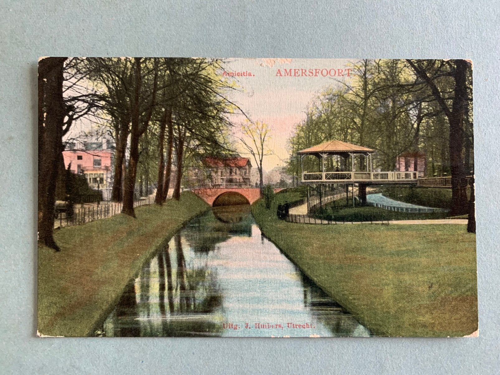 1907 Amersfoort - Amicitia, Ophalen of Verzenden, Voor 1920, Gelopen, Utrecht
