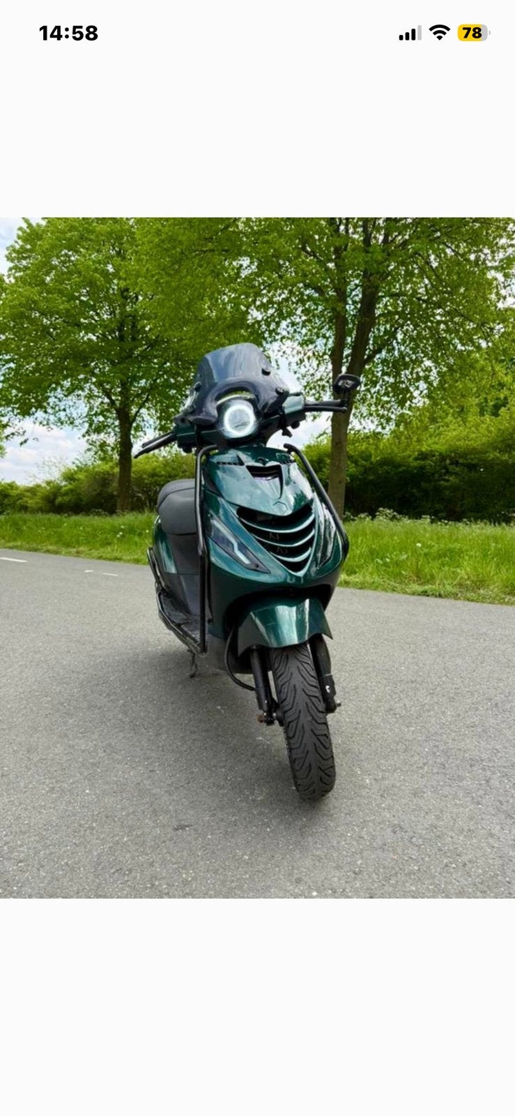Zip 80cc | Aleen teruil 70cc of meer, Fietsen en Brommers, Ophalen, Gebruikt, Maximaal 45 km/u, Zip