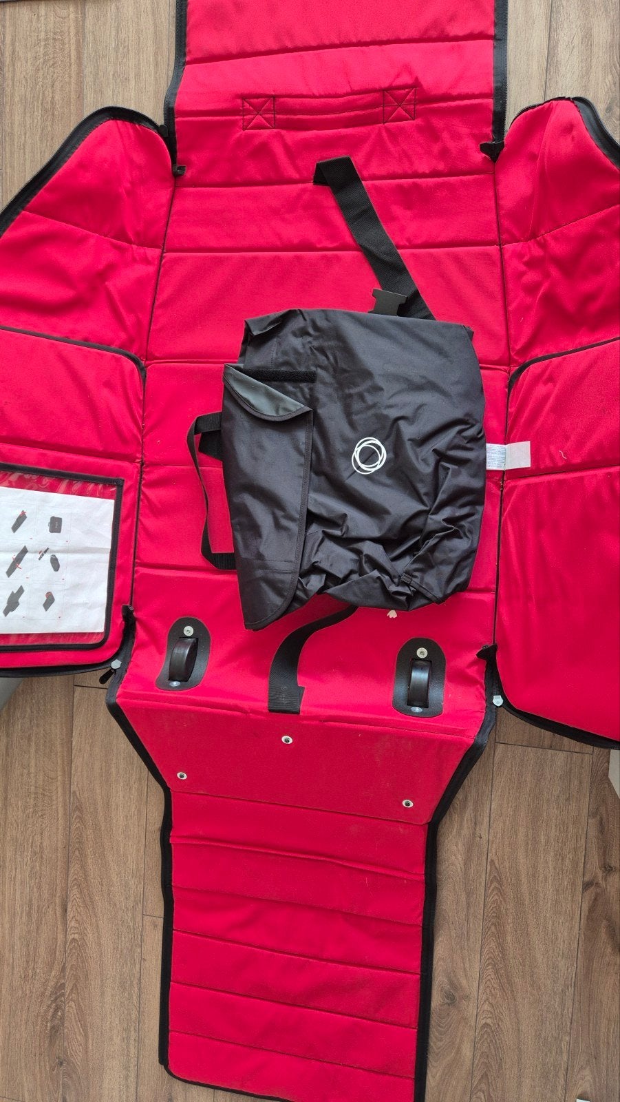 Bugaboo Transporttas voor Kinderwagen - Zwart, Ophalen of Verzenden, Gebruikt, Kinderwagen, Bugaboo