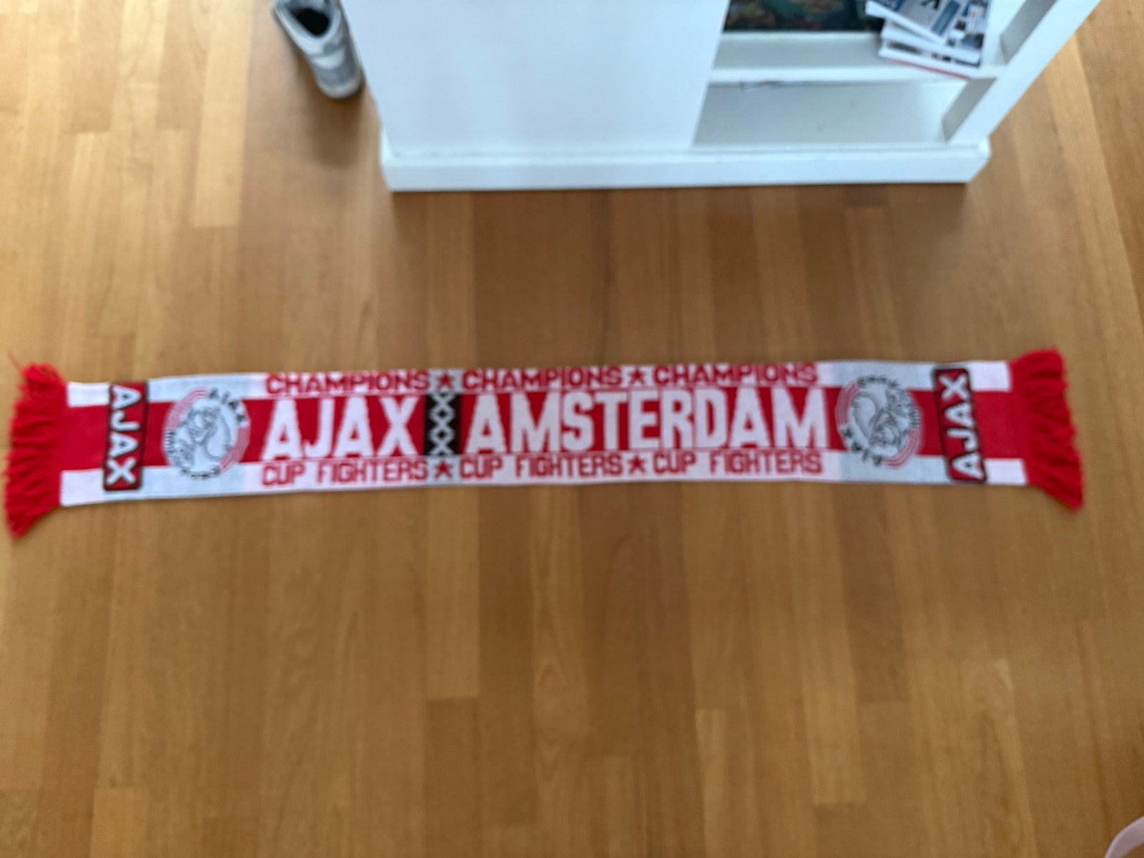 Ajax sjaal, Ophalen of Verzenden, Zo goed als nieuw, Ajax, Vaantje of Sjaal