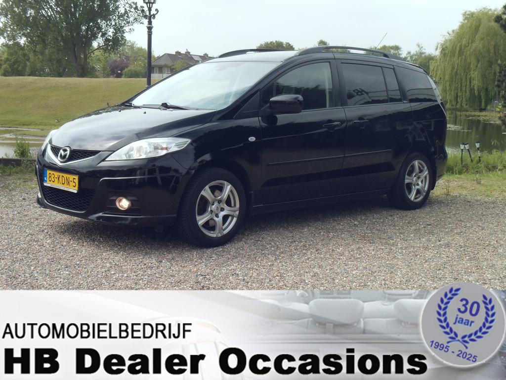 Mazda 5 1.8 Business - Airco - 7 Persoons (bj 2009), Stof, Gebruikt, 4 cilinders, Origineel Nederlands