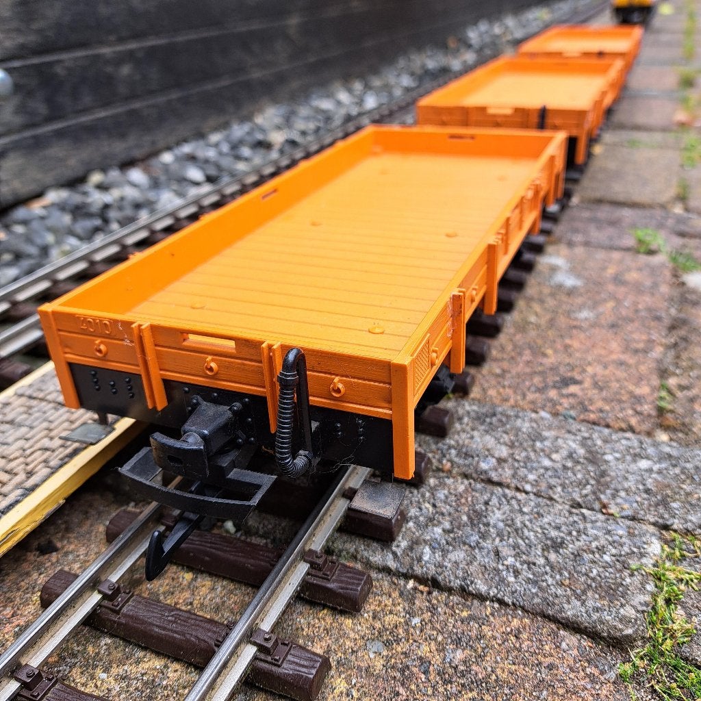LGB 4010 wagons (3x), Gebruikt, Gelijkstroom, Wagon, Ophalen of Verzenden