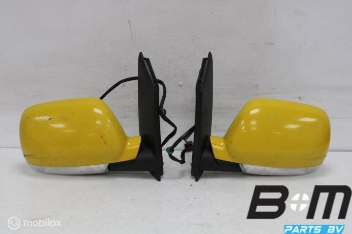 Set buitenspiegels geel VW Touran 1T 1T1857507M, Gebruikt