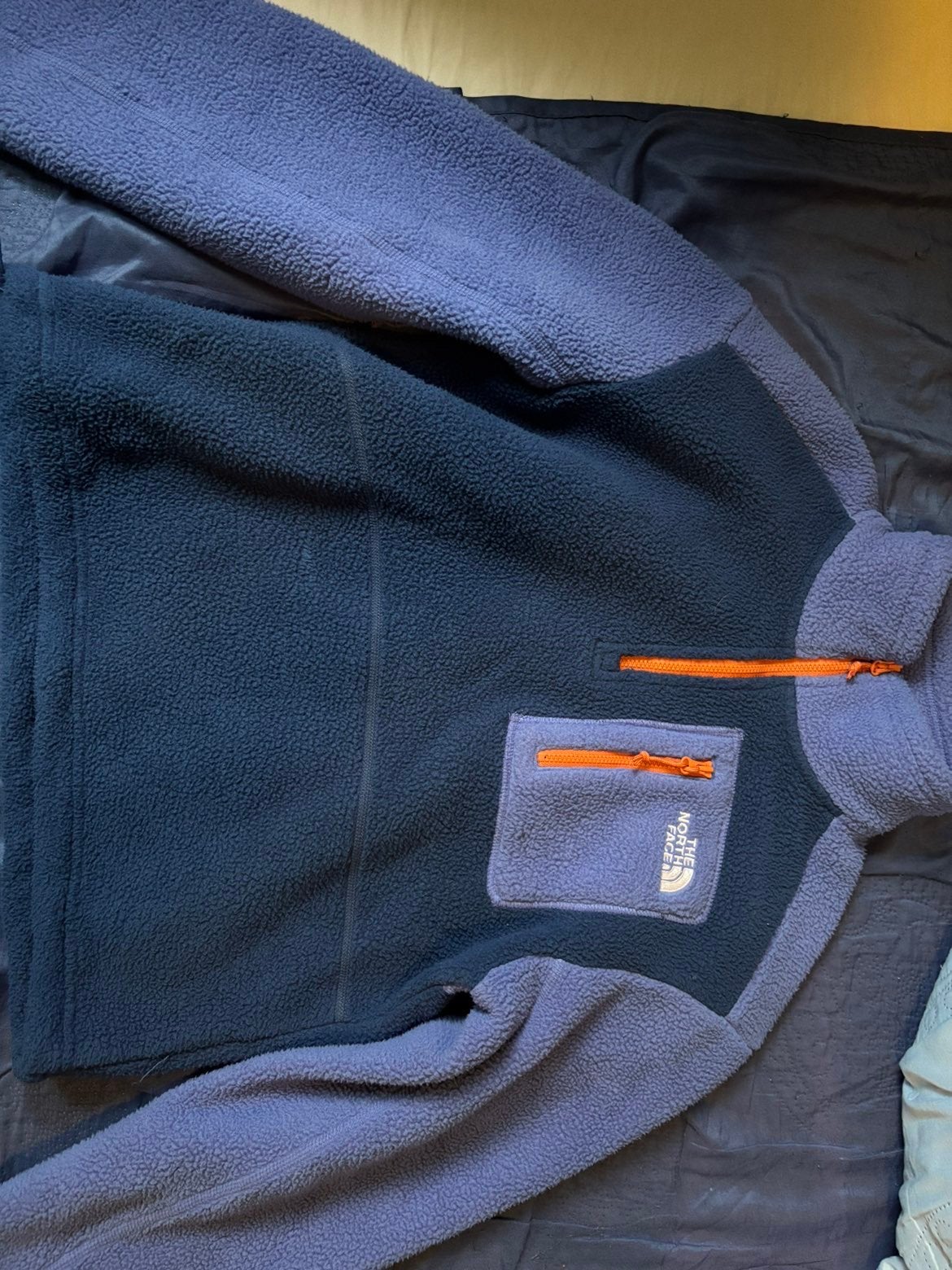 The North Face Fleece Trui - Maat s, Ophalen, Zo goed als nieuw, Maat 46 (S) of kleiner, Blauw