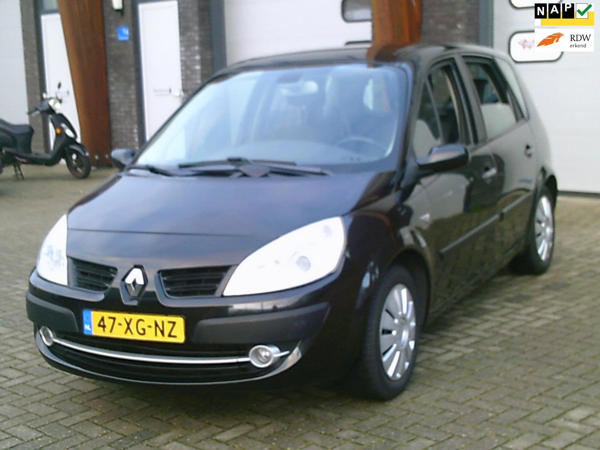 Renault Scénic 1.6-16V Tech Line Nwe Apk Airco Navi Cruise, Auto's, Renault, Stof, Gebruikt, 1295 kg, 4 cilinders