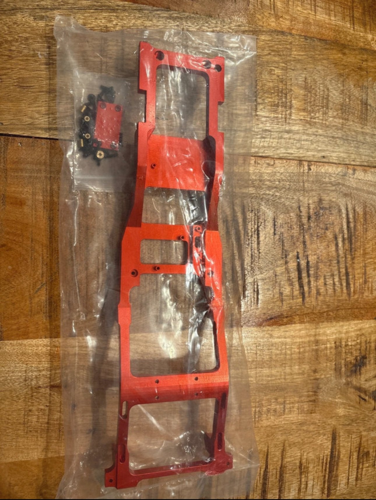 Aluminium RC Auto Chassis/Frame – Nieuw – Rood, Ophalen of Verzenden, Nieuw