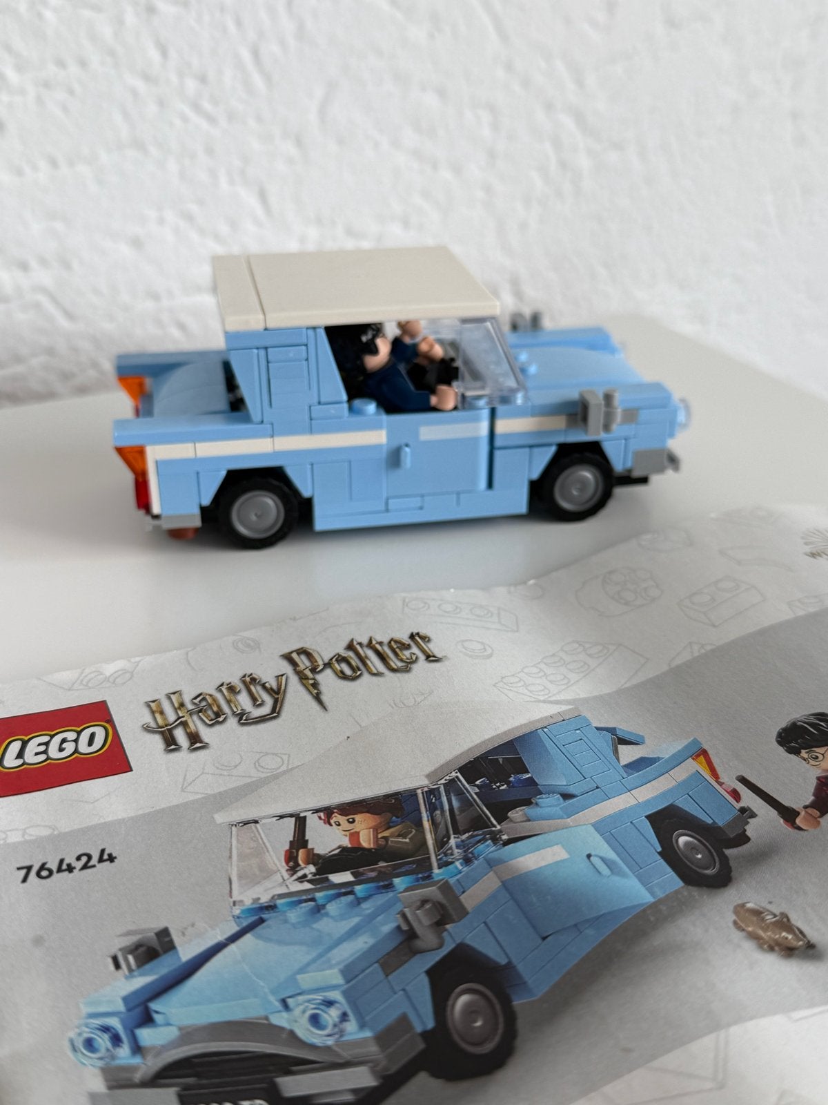 LEGO Harry Potter Ford Anglia 76424 - Zo goed als nieuw, Ophalen of Verzenden, Zo goed als nieuw, Overige merken
