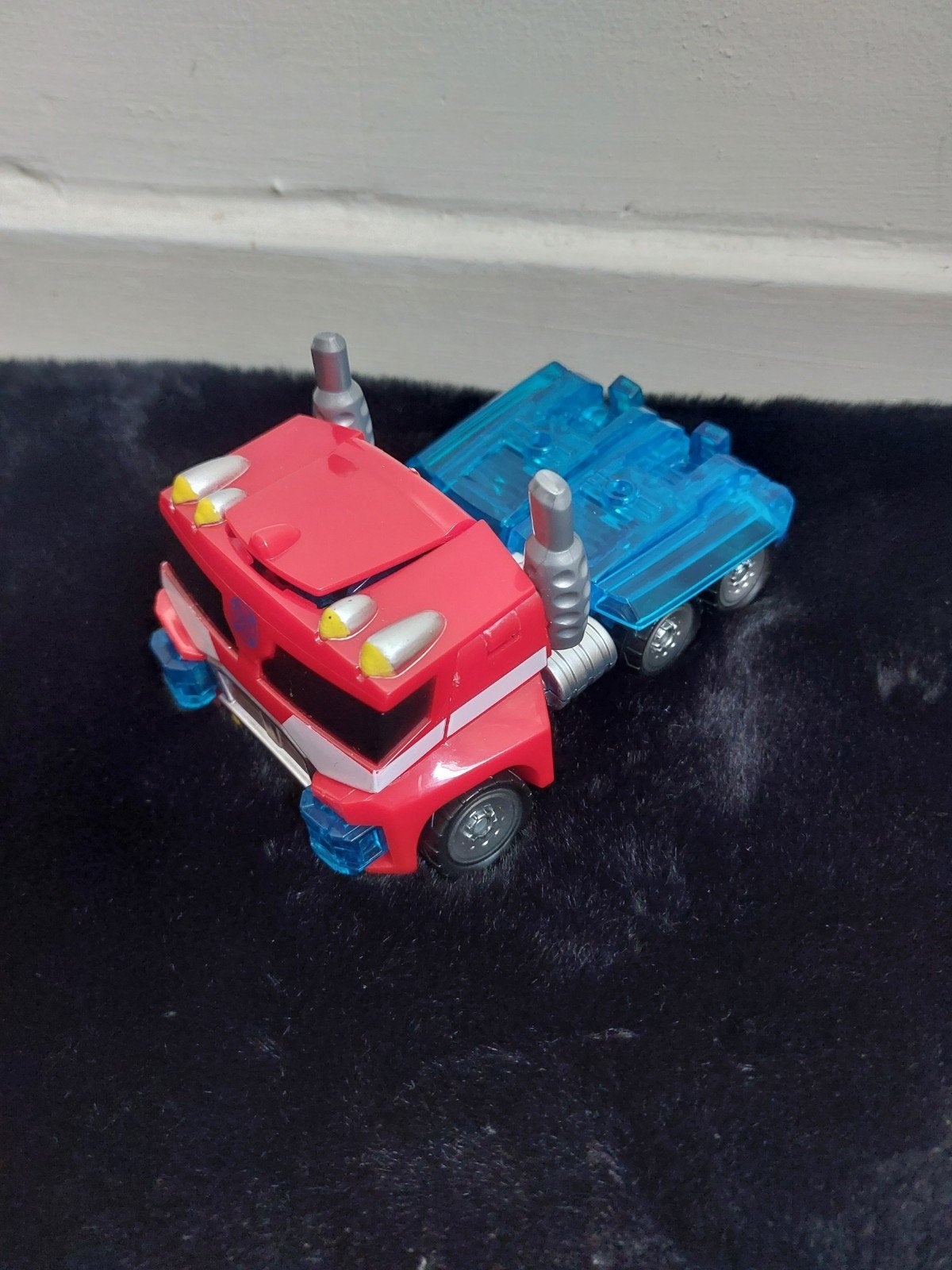 Transformers Optimus Prime speelgoedfiguur, Verzamelen, Overige generaties, Ophalen of Verzenden, Gebruikt, Autobots
