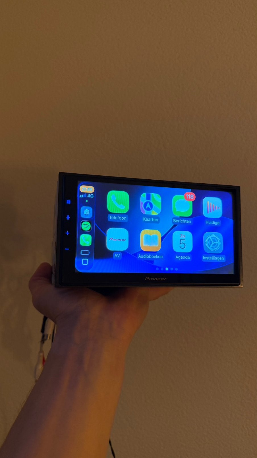 Pioneer SPH-EVO64DAB radio draadloos carplay & android auto, Auto diversen, Autoradio's, Ophalen of Verzenden, Zo goed als nieuw