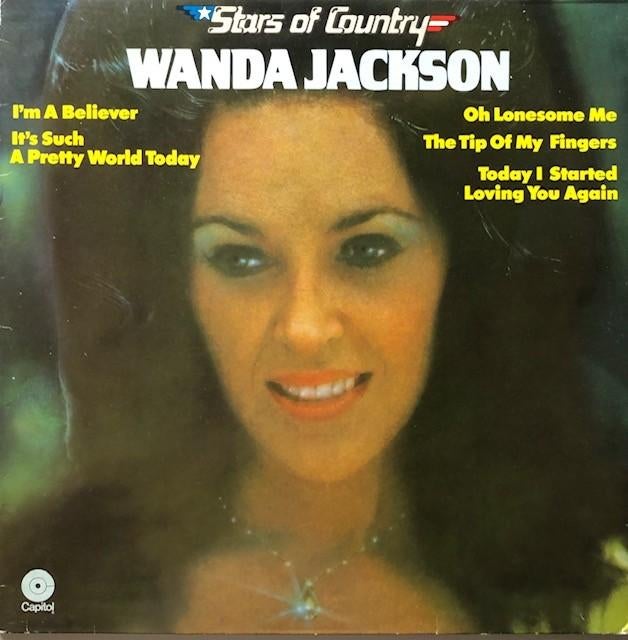 WANDA JACKSON LP: STARS OF THE COUNTRY, Ophalen of Verzenden, Gebruikt, 12 inch