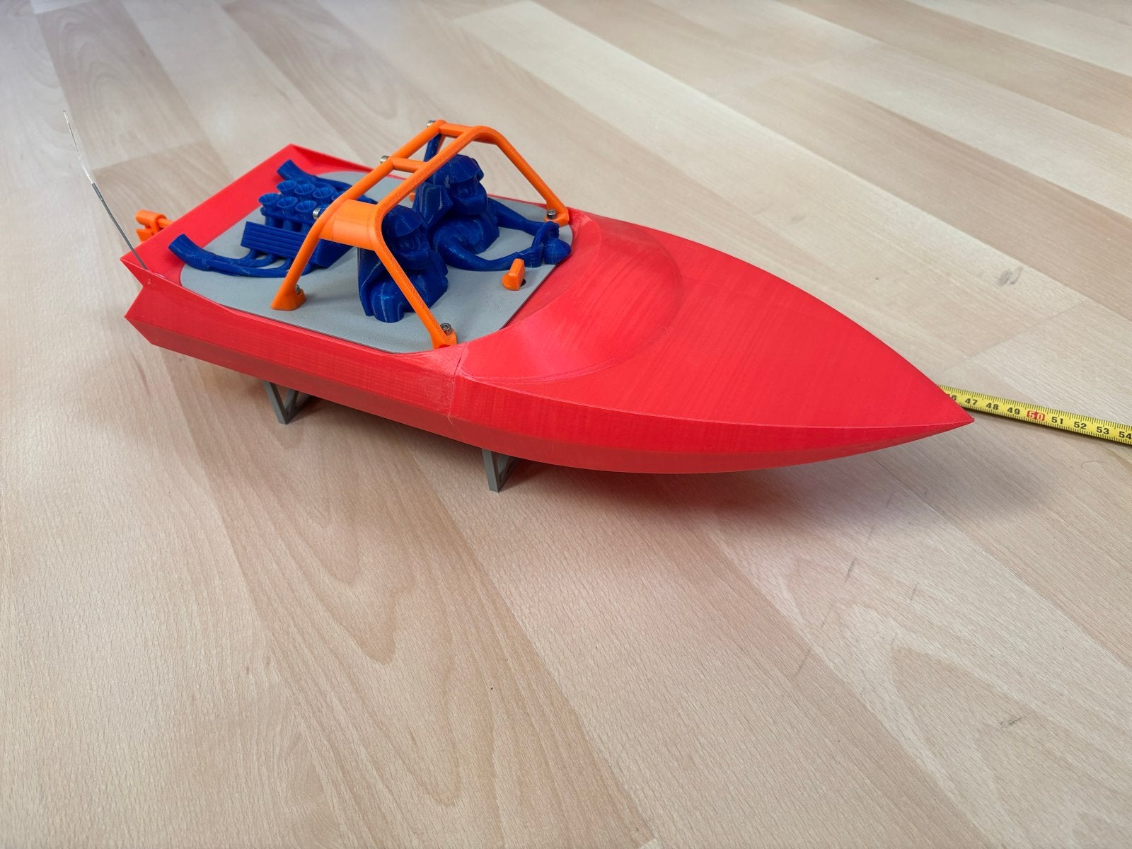 Mjet Supersprint RC boot - 3D geprint PETG, vaarklaar (m2452276059 ...
