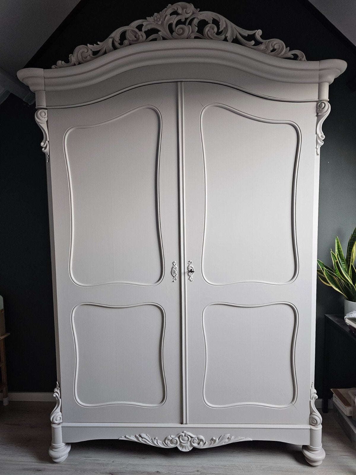 Biedermeier kast, Ophalen, 50 tot 75 cm, 200 cm of meer, 200 cm of meer