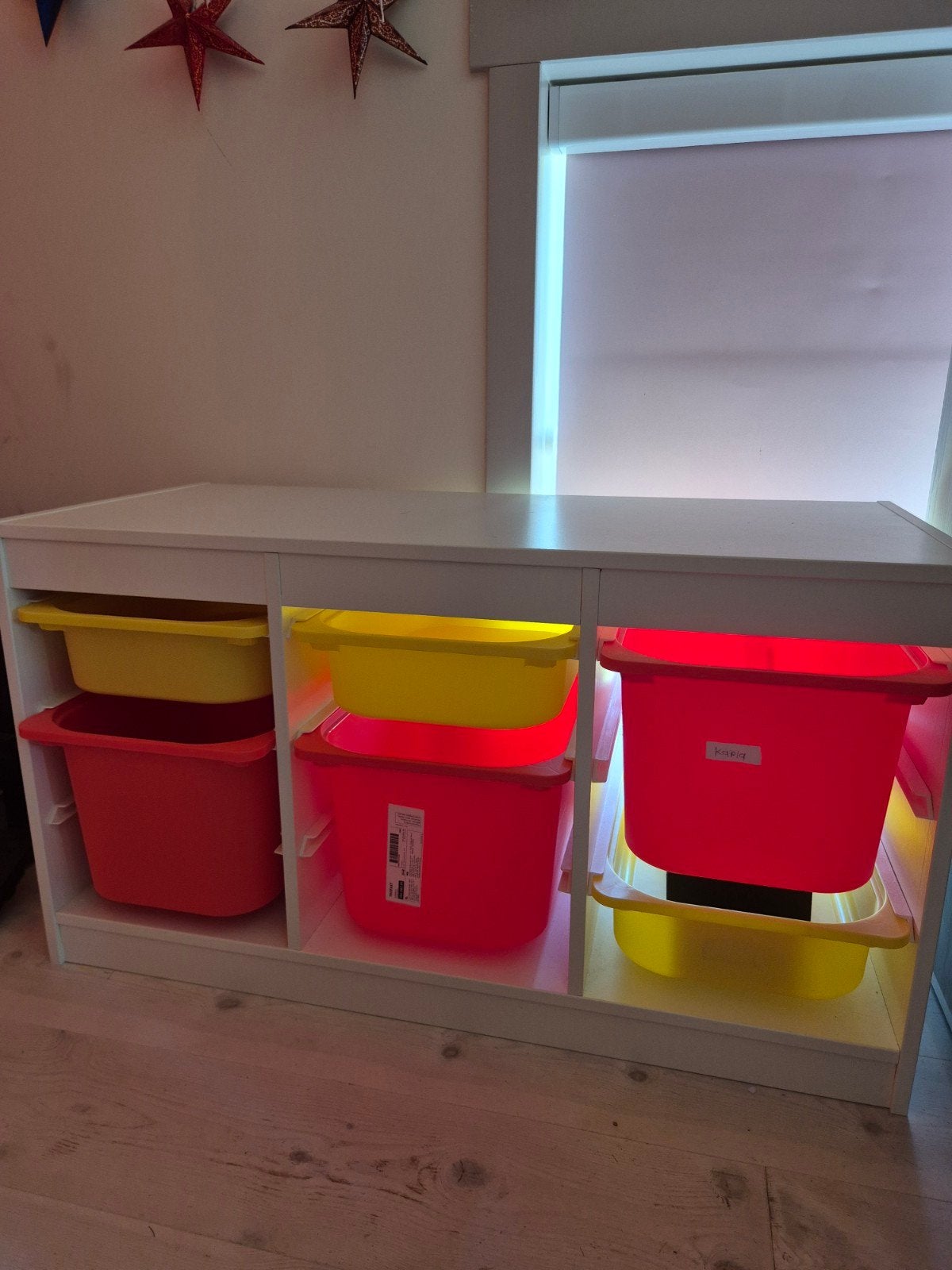 IKEA TROFAST Opbergkast met Bakken - Wit, Ophalen, Gebruikt, 75 tot 100 cm, Minder dan 50 cm