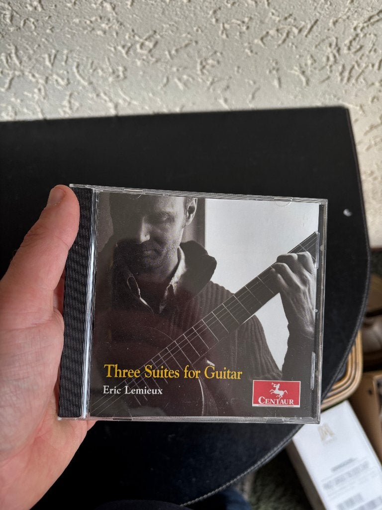 Eric Lemieux - Three Suites For Guitar - 2009, Ophalen of Verzenden, Modernisme tot heden, Gebruikt, Kamermuziek