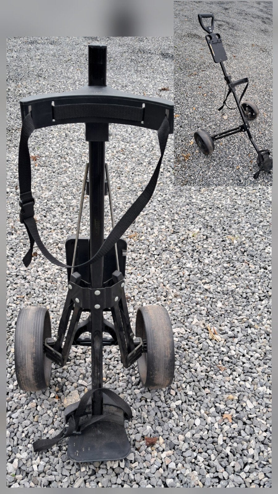 Div Trolleys 2 wielen . Zie fotos
Elke tas past er op
De voo, Ophalen, Gebruikt, Golfkar, Overige merken