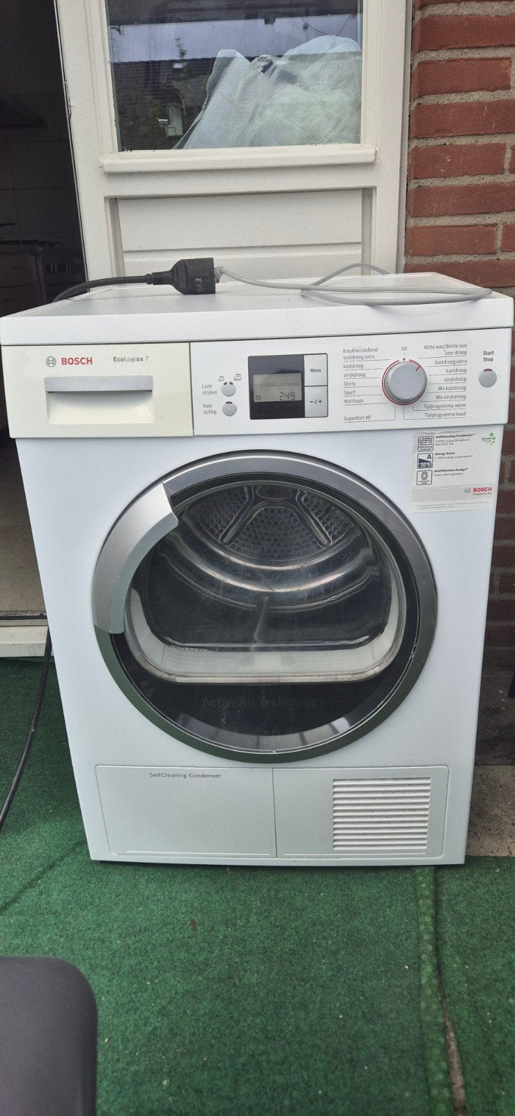 Bosch Ecologixx 7 Warmtepomp Droger DEFECT, Witgoed en Apparatuur, Ophalen, 6 tot 8 kg, Overige typen, Niet werkend
