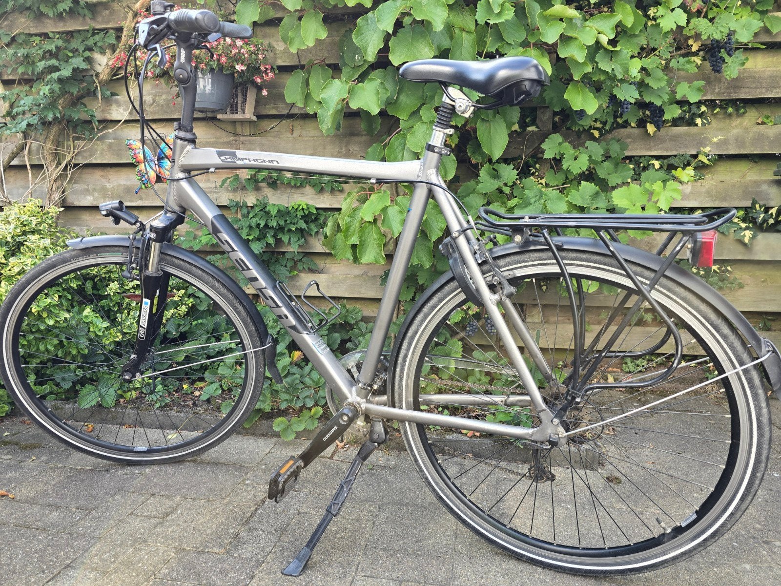 Sensa Campagna herenfiets - Goed onderhouden, Gebruikt, Velgrem, Versnellingen, 57 tot 61 cm