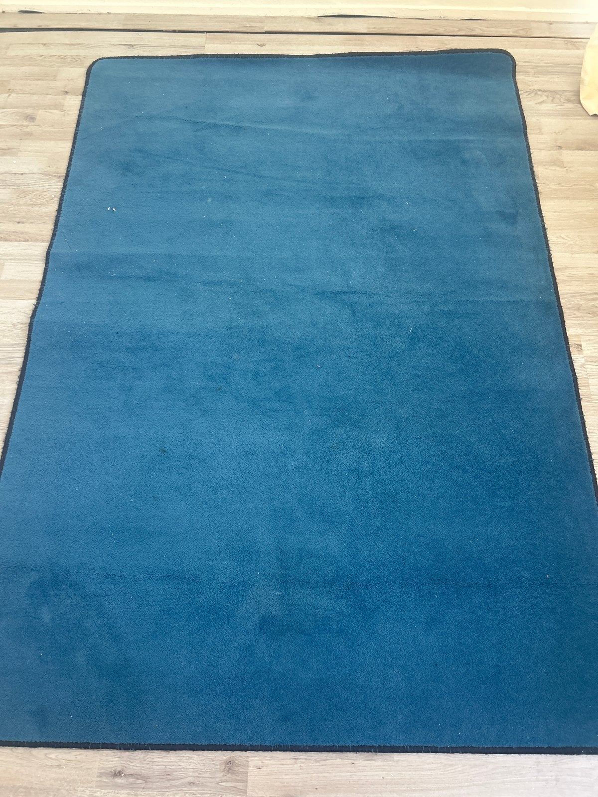 Blauw vloerkleed, rechthoekig, Ophalen, Gebruikt, 100 tot 150 cm, Blauw